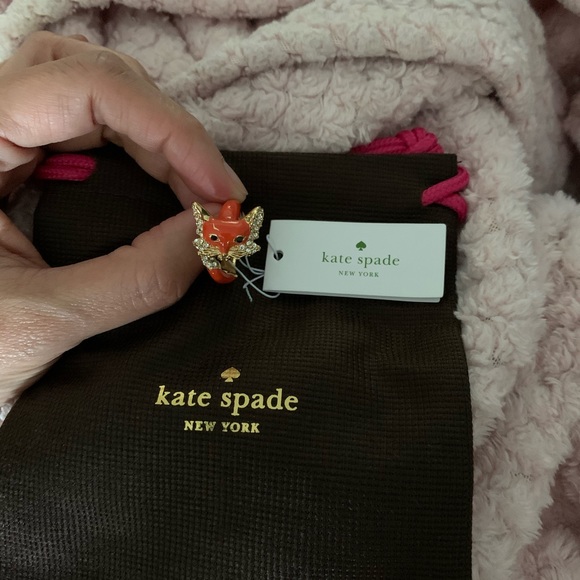 Kate Spade fox 🦊 ring size 6 - Picture 2 of 3